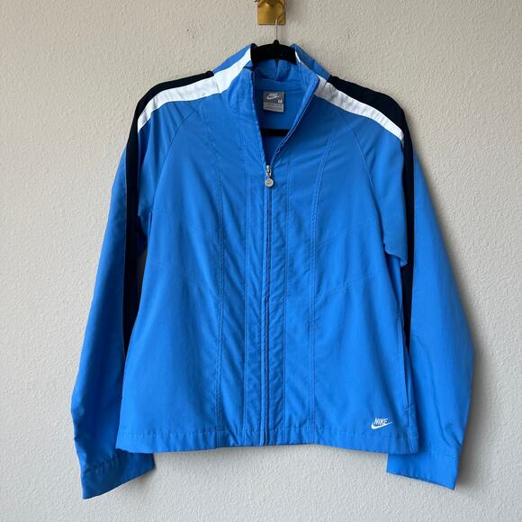 Nike Vintage Blue Full Zip Track Jacket Size M - Picture 2 of 7
